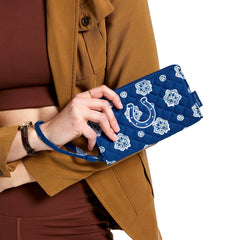 NFL RFID Front Zip Wristlet