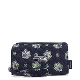 NFL RFID Front Zip Wristlet