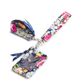 Dual Pouch Wide Wristlet