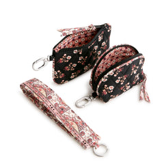 Dual Pouch Wide Wristlet
